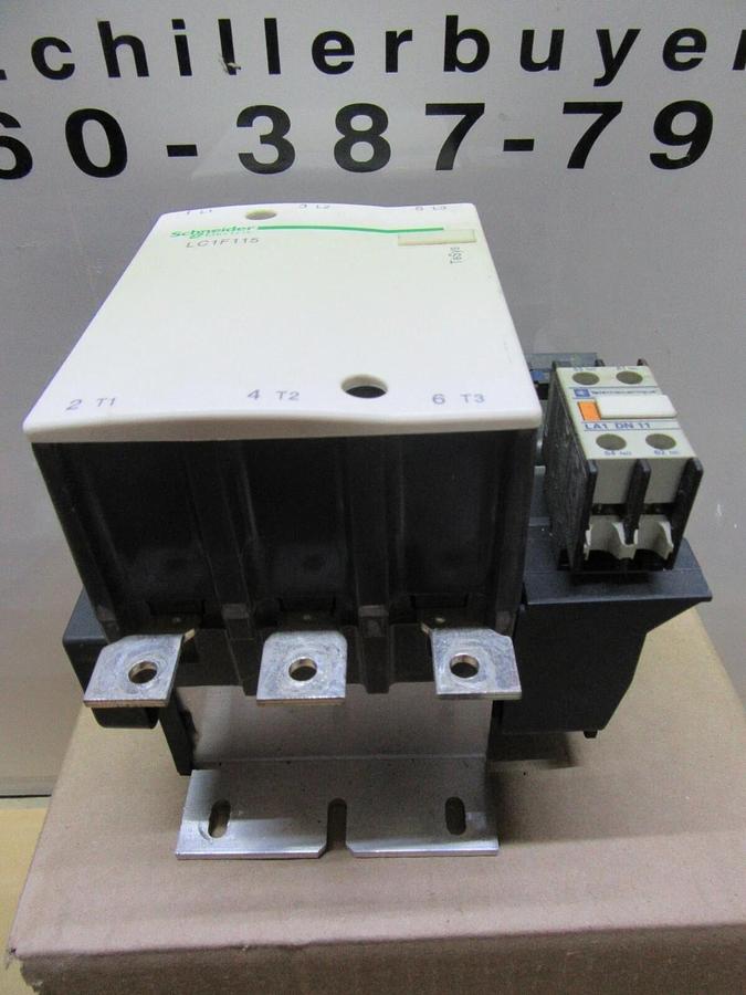 Used SCHNEIDER CONTACTOR LC1F115 175 AMP 600 VAC 3-PHASE 100 HP **WARRANTY**