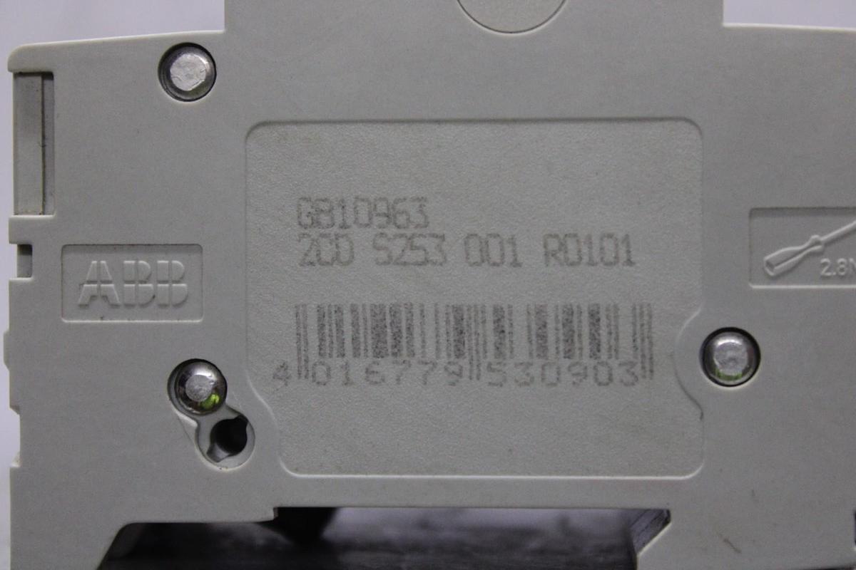 Used ABB CIRCUIT BREAKER S203-D10 400 VAC 3-POLE **WARRANTY INCLUDED**