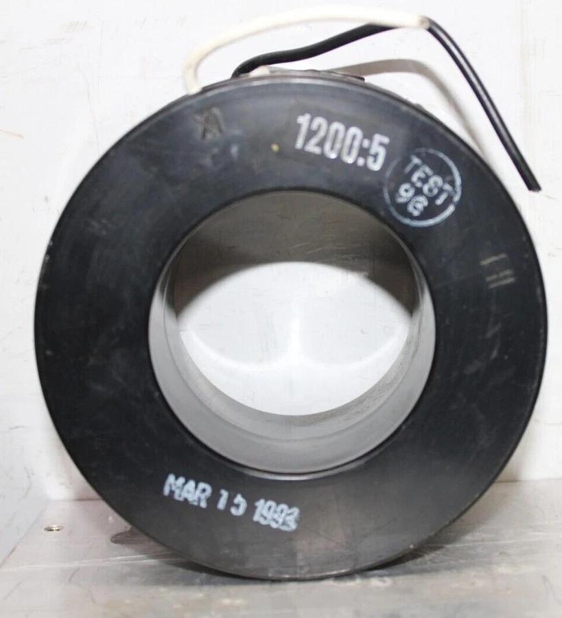 Used INSTRUMENT TRANSFORMERS CURRENT TRANSFORMER 180-RL-122 1200:5 50-400HZ 600V
