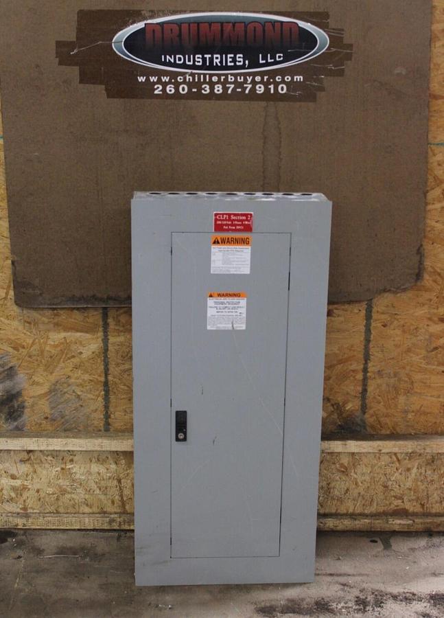 Used GENERAL ELECTRIC SERVICE PANELBOARD AB43B 225 AMP 208Y/120V 3-PHASE NEMA 1