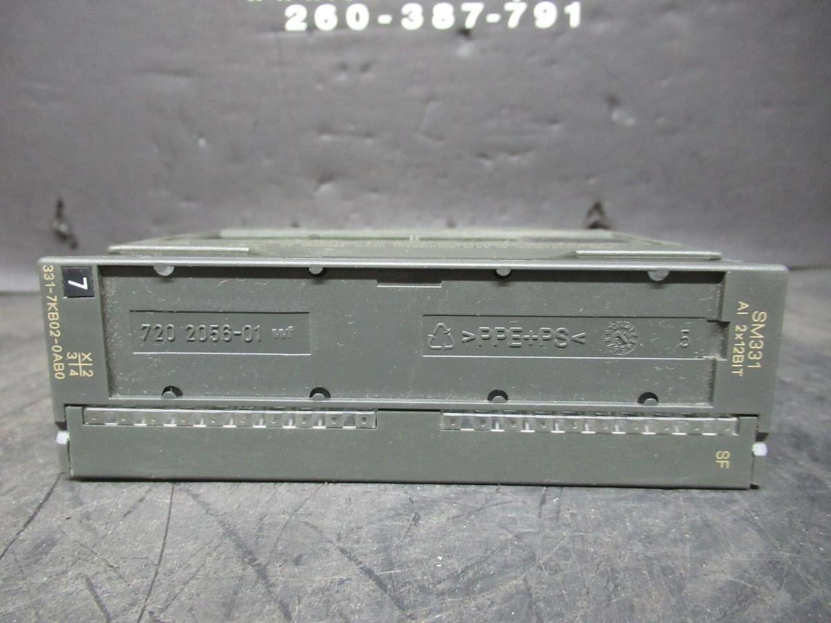 Used SIEMENS SIMATIC S7 EXPANSION MODULE 6ES7-331-7KB02-0AB0 **WARRANTY**