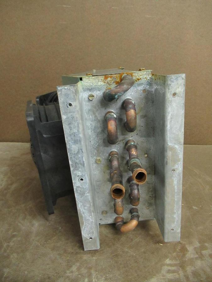 Used YORK MILLENNIUM DRIVE INTERNAL COOLING COIL W/ FANS R12 R22 R500 R502 RADIATOR