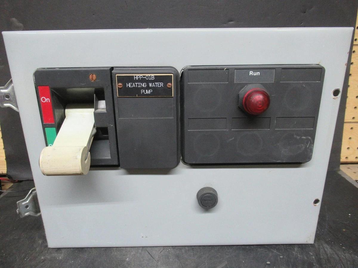 Used CUTLER HAMMER MOTOR STARTER CONTROL MODEL: 2100 12" W/ A200M1CACP NEMA SIZE 1