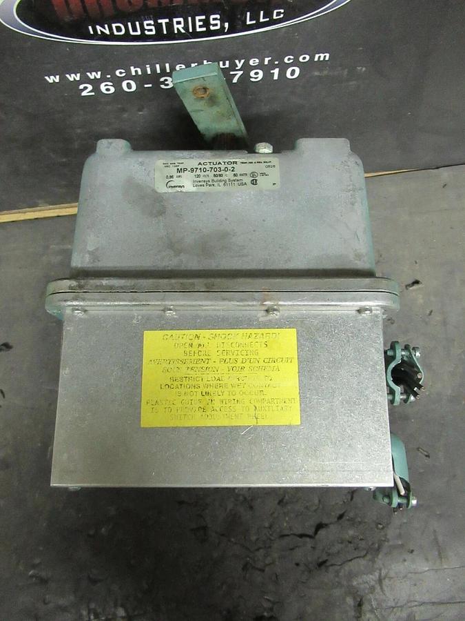 Used INVENSYS HIGH TORQUE ACTUATOR MP-9710-703-0-2 120 VAC 50 WATTS MP971070302