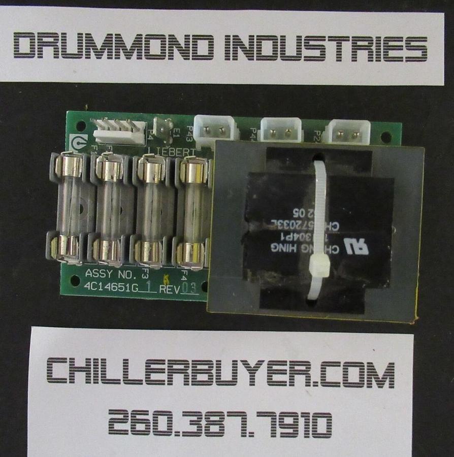 Used LIEBERT FUSED CIRCUIT BOARD 4C14651G1 REV 03 **30 DAY WARRANTY INCLUDED!**