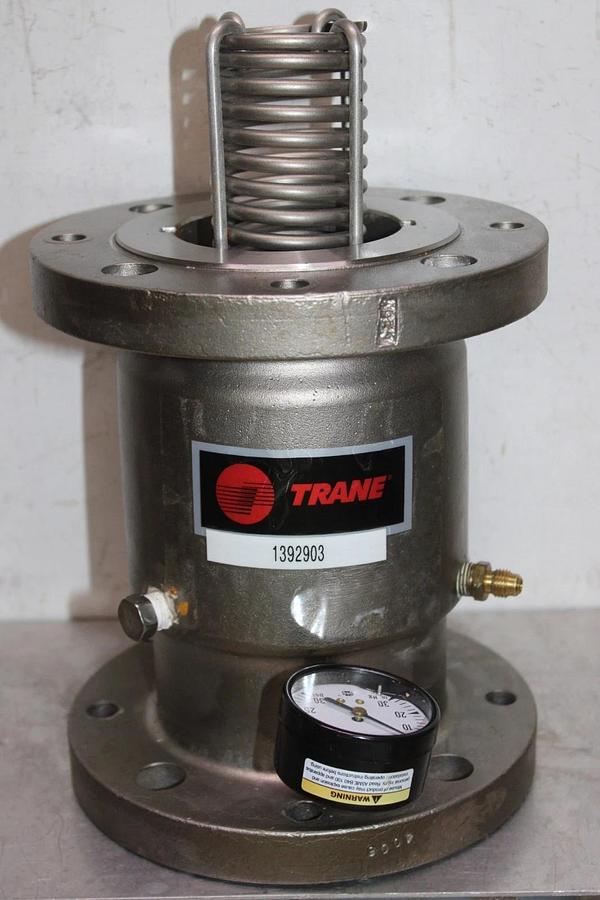 Used 3" BS&B TRANE RDV F0-0-0002-000 150 LB ANSI PRESSURE RELIEF VALVE 15 PSIG @ 72°F