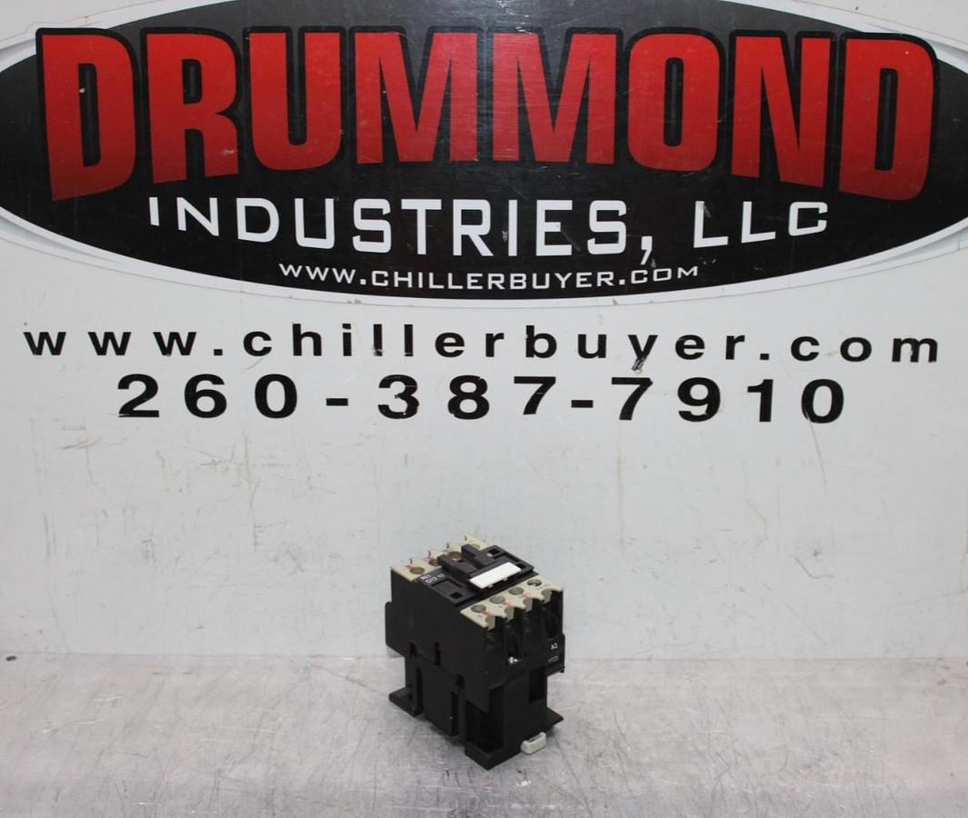 Used RAM INDUSTRIES CONTACTOR RI1D120 25 AMP 600 VAC 3-POLE COIL: 120V