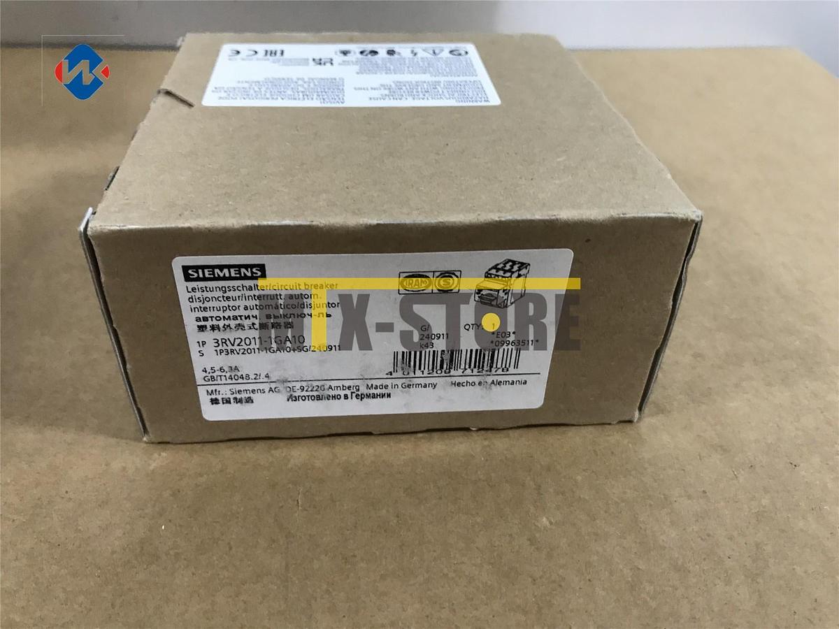 Used SIEMENS MOTOR SAVER 3RV1011-1JA10 600 VOLT 10 AMP 3-PHASE **WARRANTY**