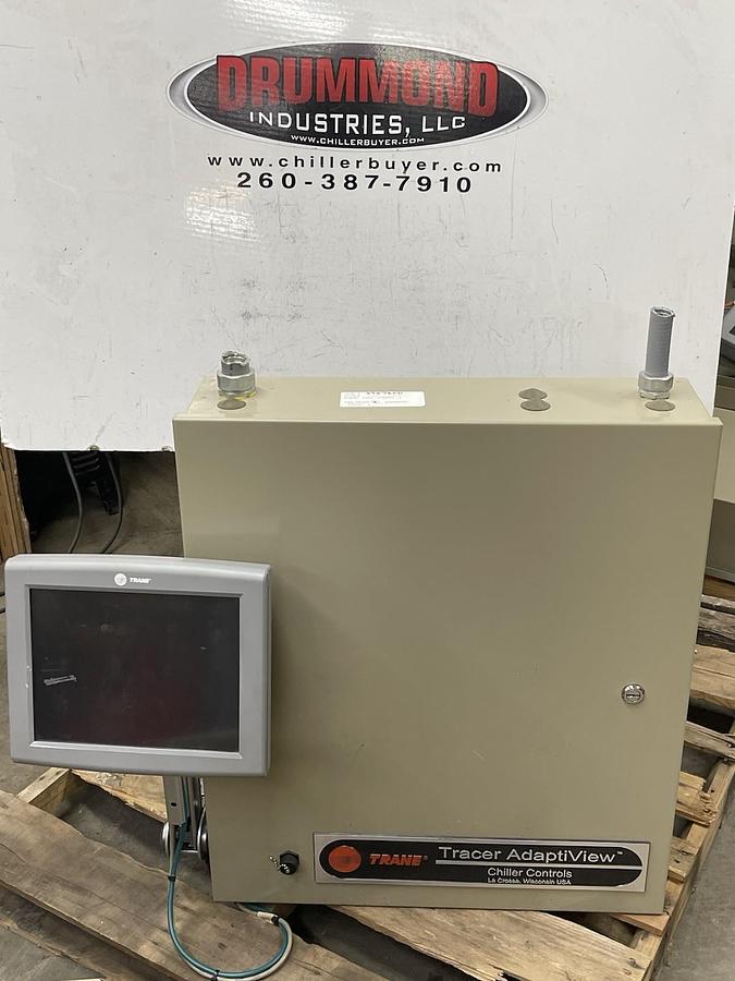 Used TRANE RETROFIT TRACER ADAPTIVIEW CHILLER CONTROL CVHE320 W/ TOUCHSCREEN DISPLAY