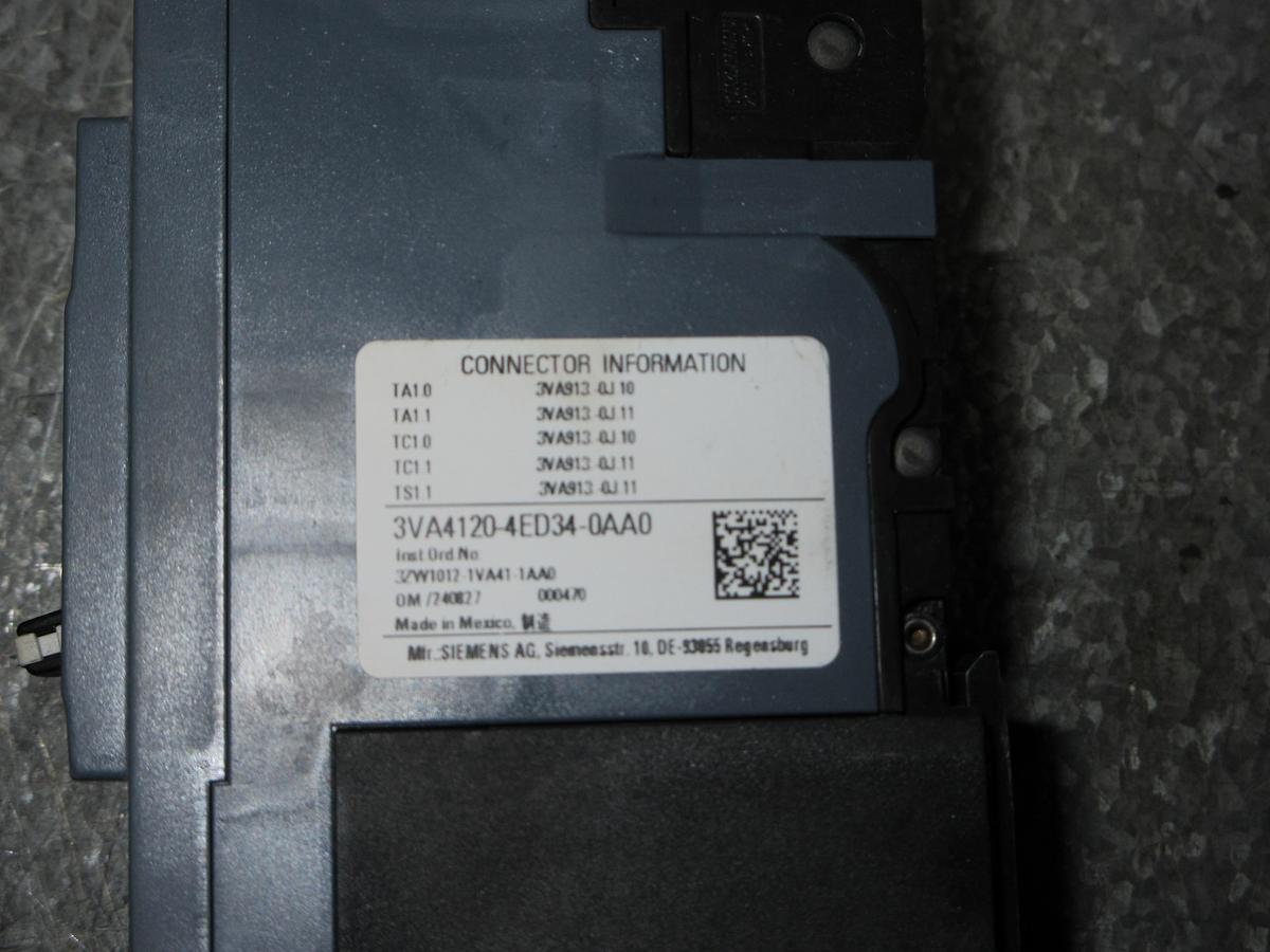 Used ABB MOLDED CASE SWITCH SACE TMAX S5H-D 400 AMP 600 VAC 3-POLE