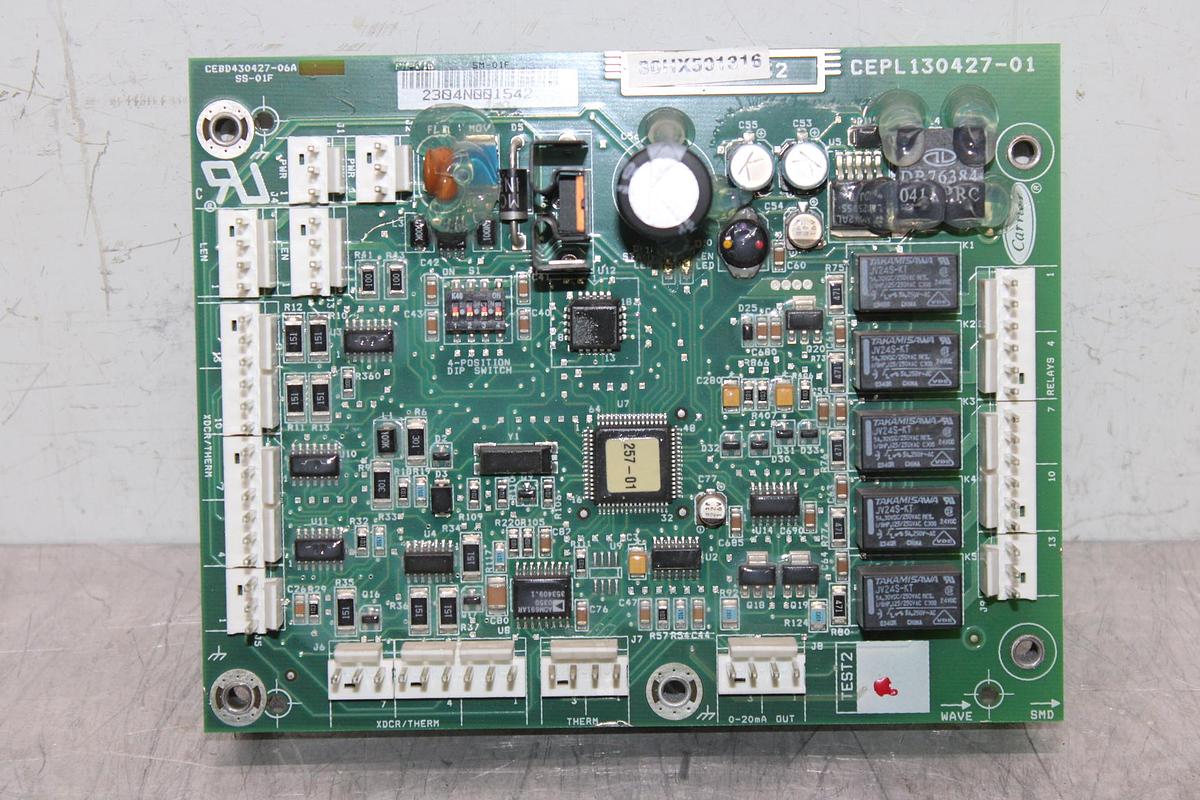 Used CARRIER LEI MOTHER DAUGHTER CIRCUIT BOARDS CEPL130520-01 CEPL130518-01