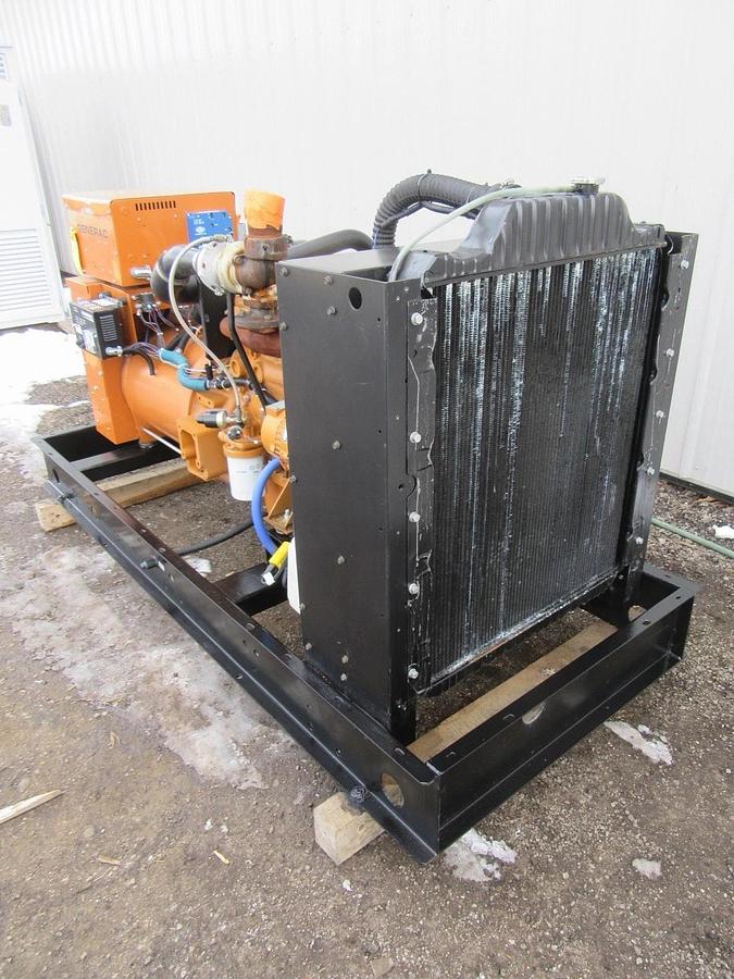 Used 50 KW DIESEL GENERATOR GENERAC 120/240 V 4.0 HINO ONLY 749 HOURS VIDEO SHIPPING