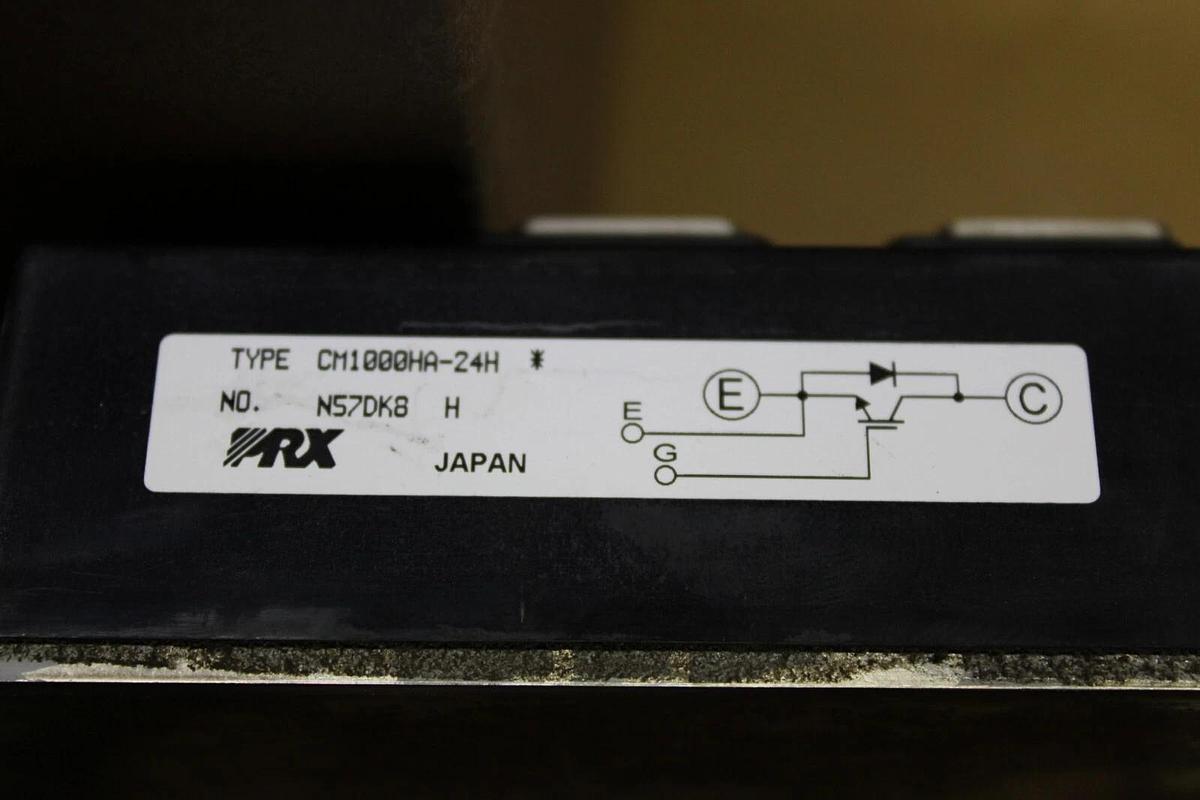 Used LOT OF 2 PRX IGBT POWER SUPPLY MODULE CM1000HA-24H N57DK8 **WARRANTY INCLUDED**