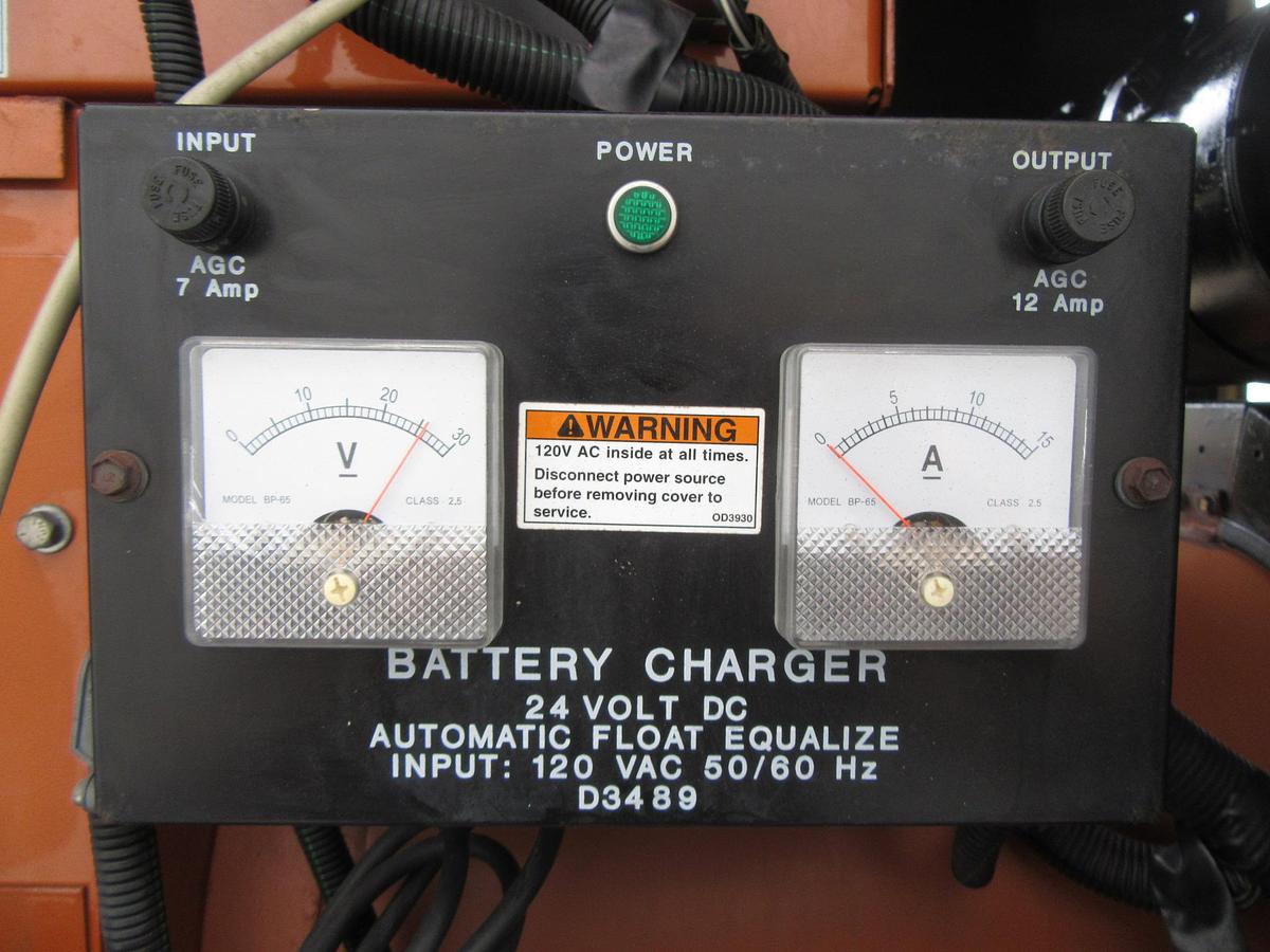 Used 60 KW DIESEL GENERATOR GENERAC 120/240 VOLT ONLY 355 HRS SOUND ENCLOSED VIDEO