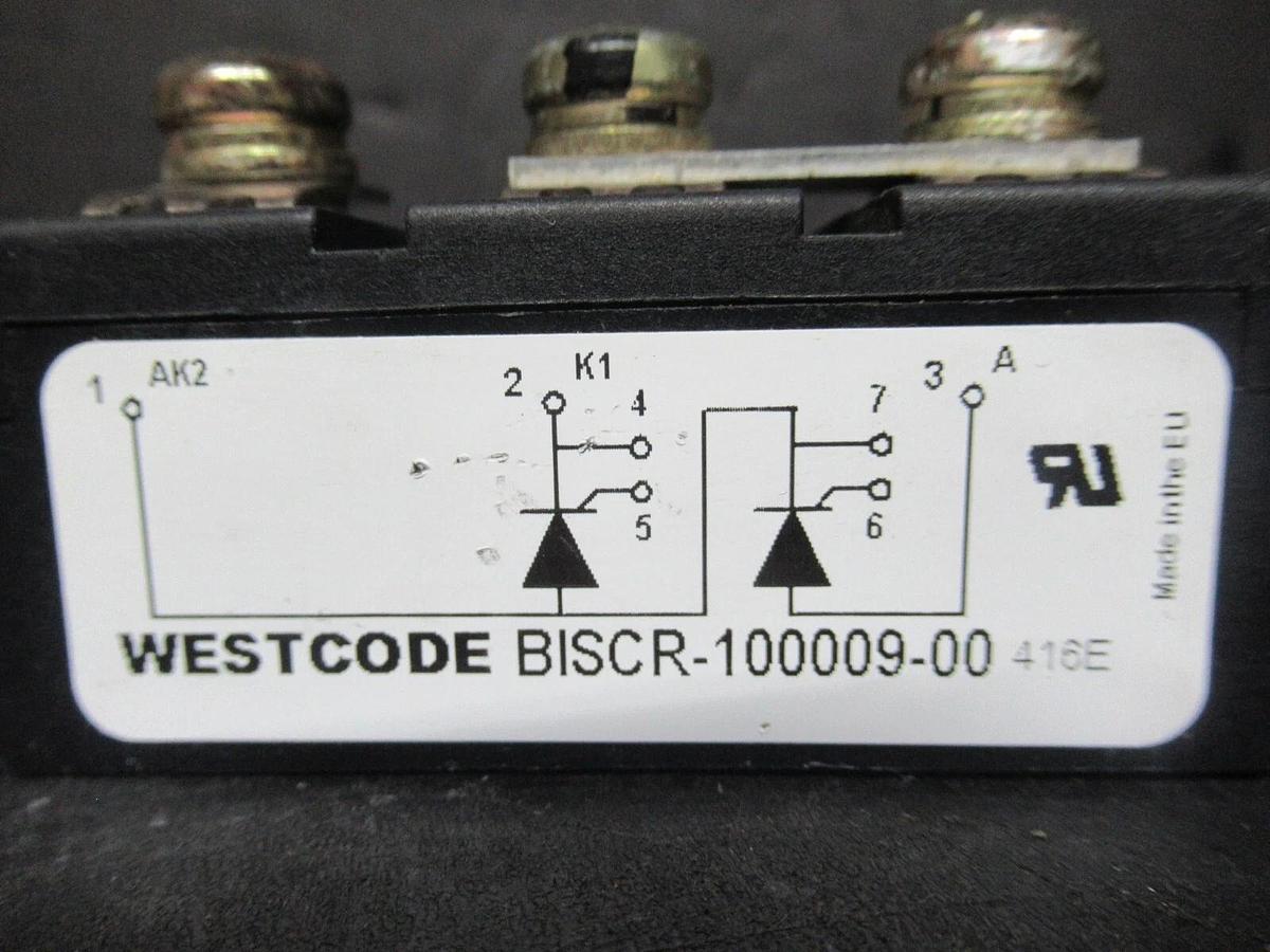 Used WESTCODE POWERBLOCK IGBT POWER MODULE BISCR100009-00 416E *WARRANTY INCLUDED*