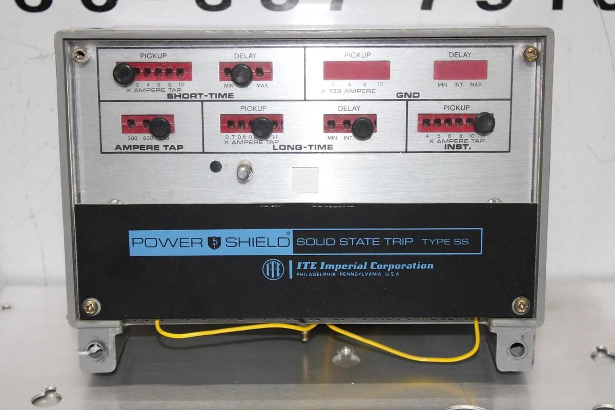 Used ITE POWER SHIELD SOLID STATE TRIP SS5 609907-T002 **WARRANTY INCLUDED**