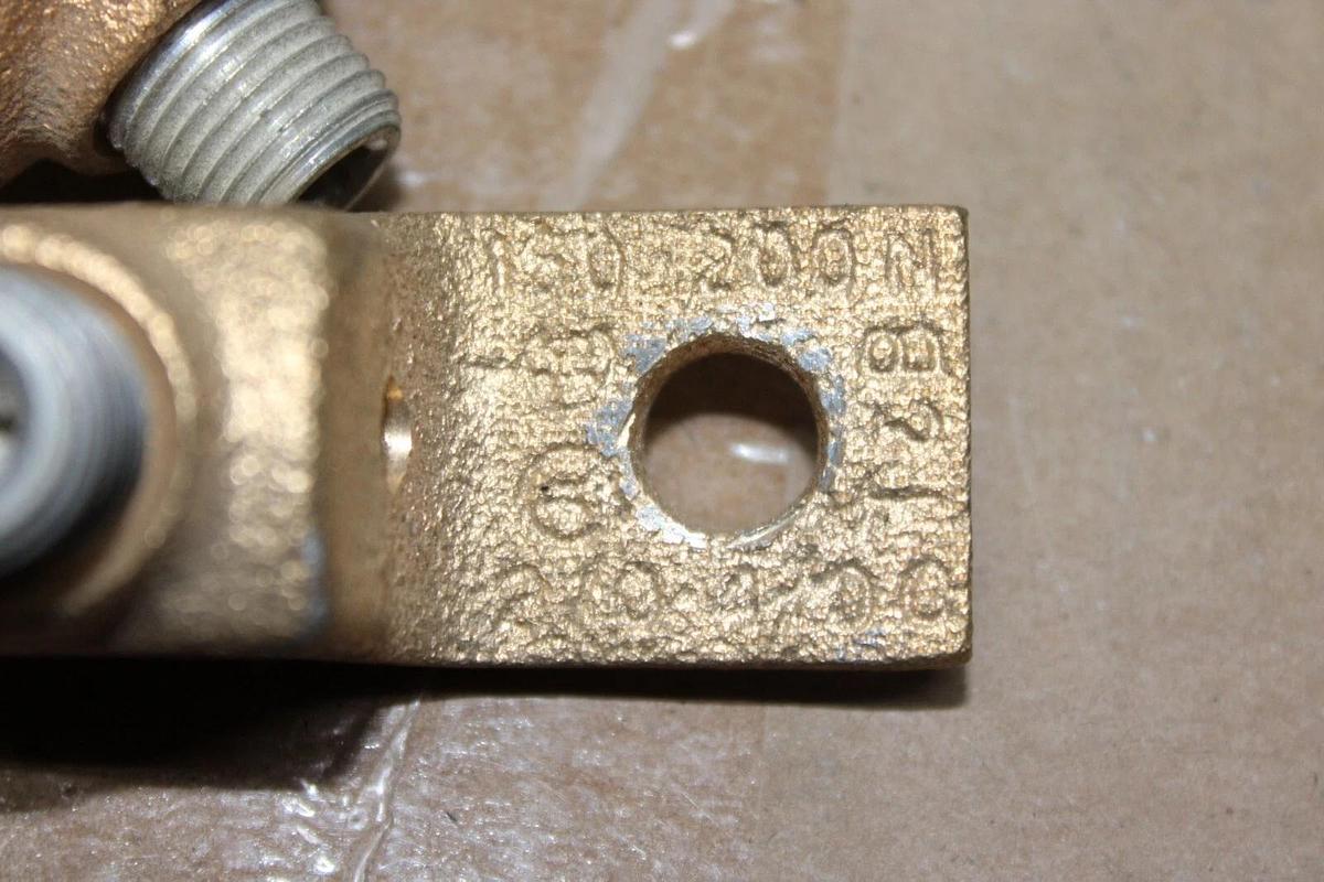 Used LOT OF 3 T&B COPPER TERMINAL LUG 150-200C 2/0-4/0N MCM WIRE **WARRANTY**