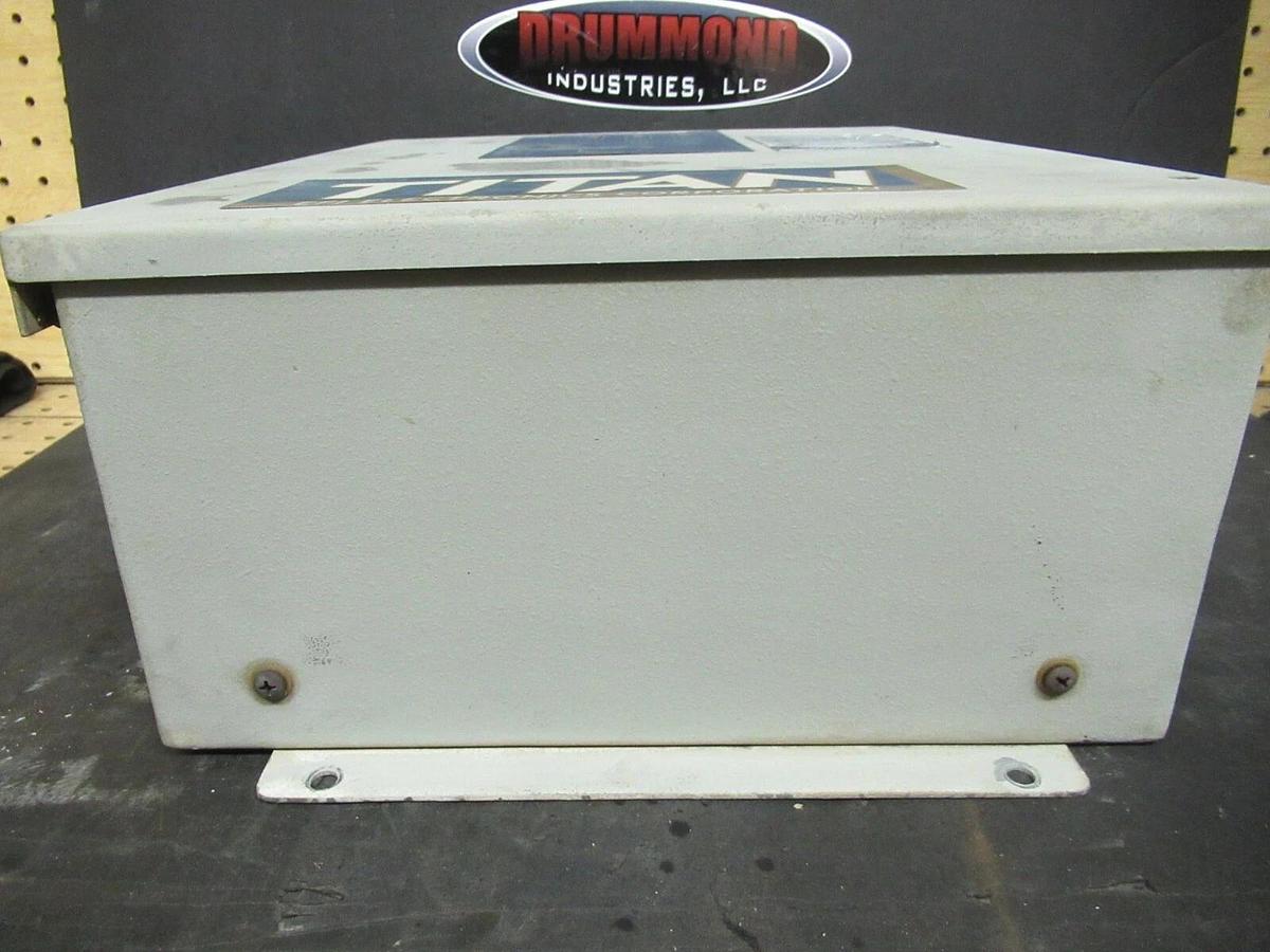 Used TITAN TRANSIENT VOLT SURGE SUPPRESSOR T200BPF / T200BPF277/480Y-R 277/480 VAC