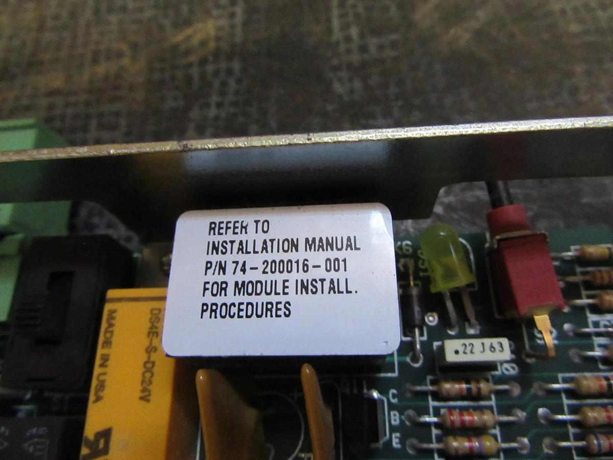 Used FENWAL RELEASE MODULE 74-200001-001 **WARRANTY INCLUDED**