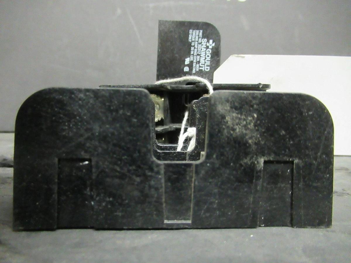 Used LOT OF 3 GOULD SHAWMUT FUSE HOLDER 30312 FOR 30 AMP 600 V FUSES