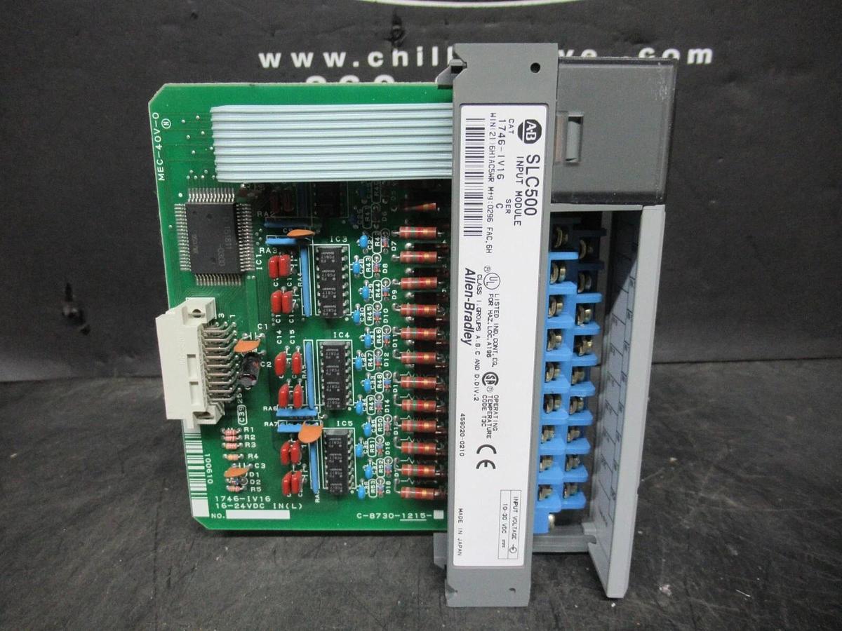 ALLEN BRADLEY SLC-500 INPUT MODULE 1746-IV16 SER. C *NEW SURPLUS*