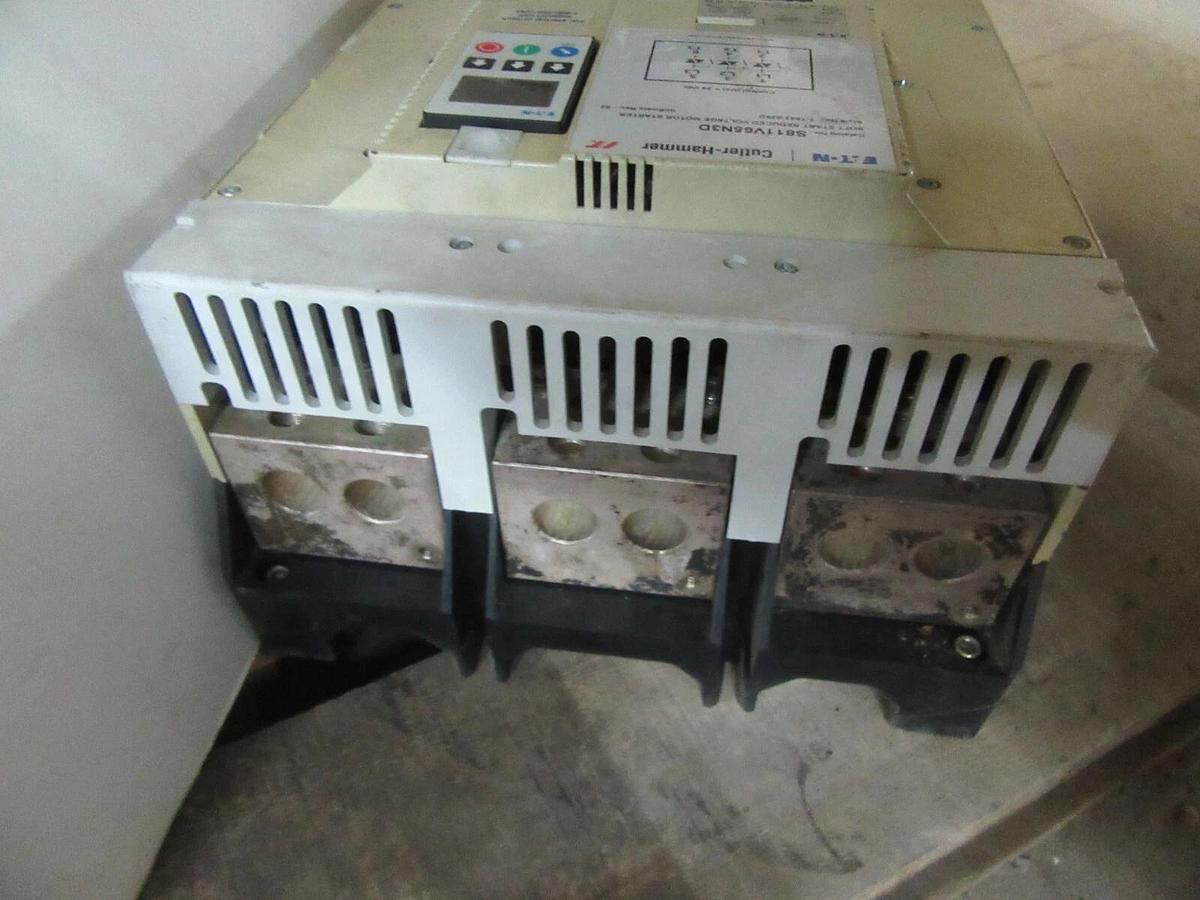 Used 1125 AMP CONTINUOUS EATON CUTLER HAMMER REDUCED VOLTAGE SOFT STARTER S811V65N3D
