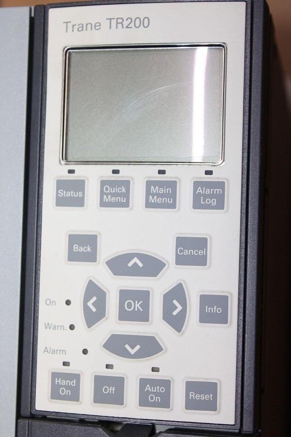 Used TRANE TR200 VARIABLE FREQUENCY DRIVE 131L0985 X13170817180 11kW 15HP 480V