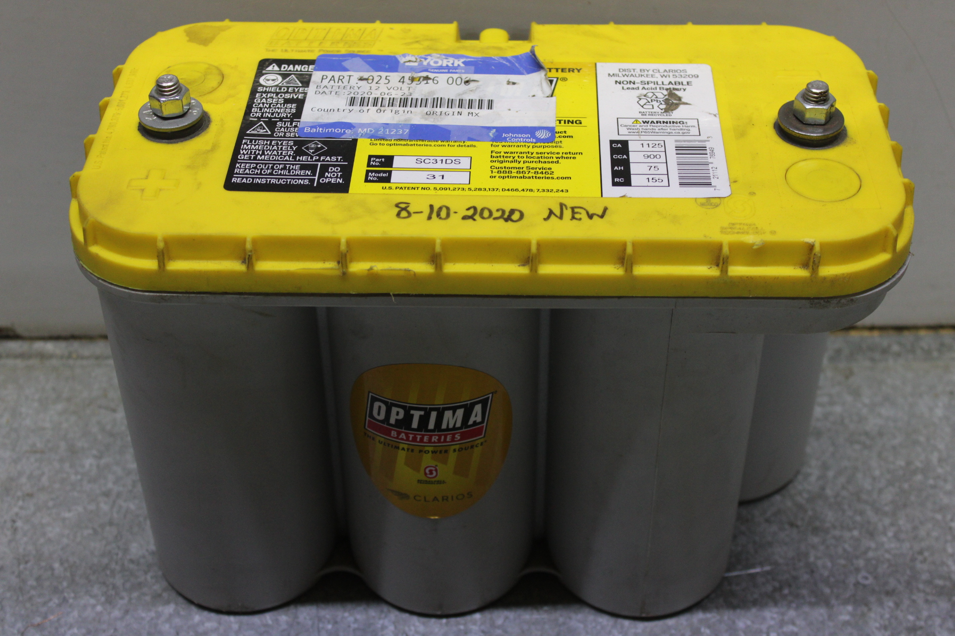 Used KEYSTONE ELECTRIC ACTUATOR VALVE E051A0W5000 EPI-2 240 VOLT 18 AMP