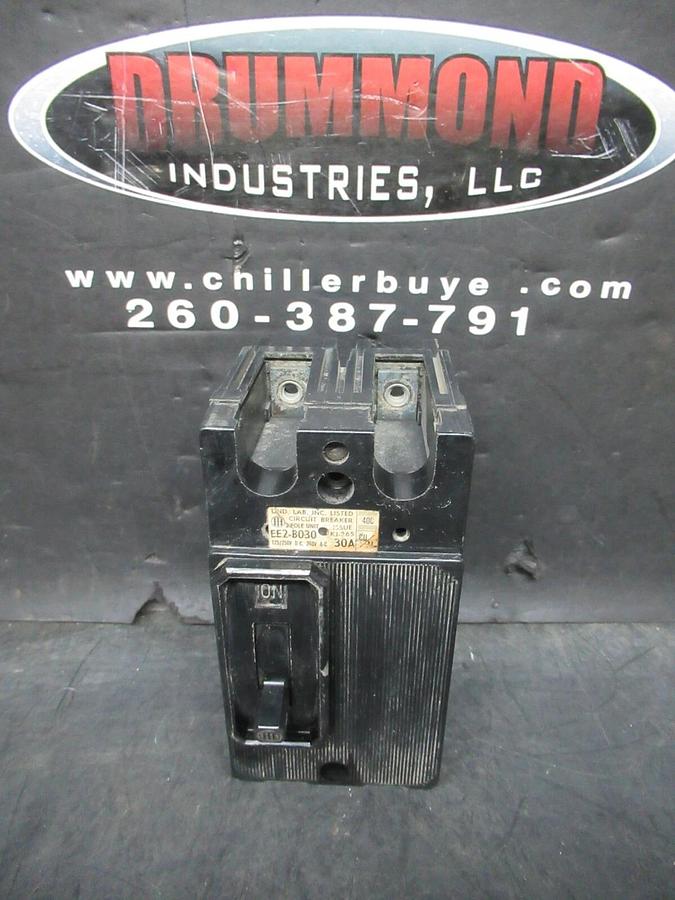 Used ITE CIRCUIT BREAKER EE2-B030 30 AMP 240 VAC 250 VDC 2-POLE **WARRANTY INCLUDED**