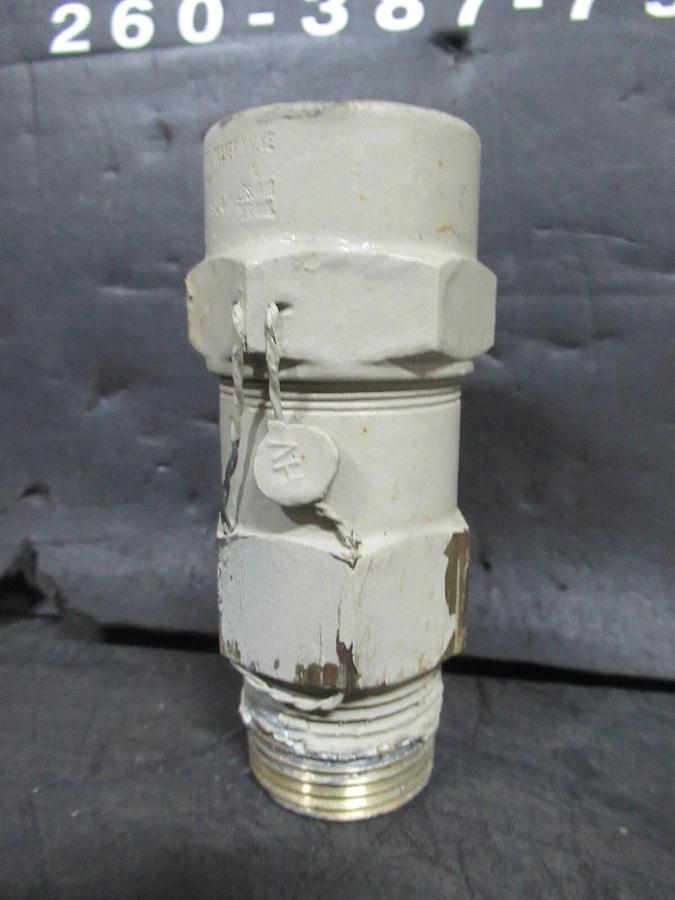 Used HENRY PRESSURE RELIEF VALVE 5244 1" 150 PSI 39.4 IBS OF AIR/MIN **WARRANTY**