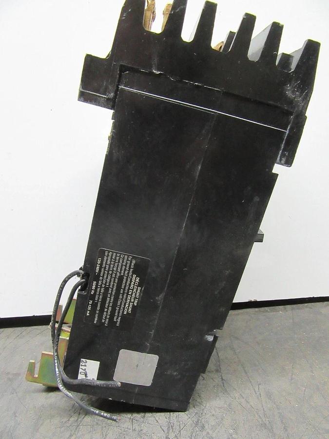 Used SQUARE D I-LINE CIRCUIT BREAKER KC34200CBA1021 200 AMP 480 VAC W/ SHUNT TRIP