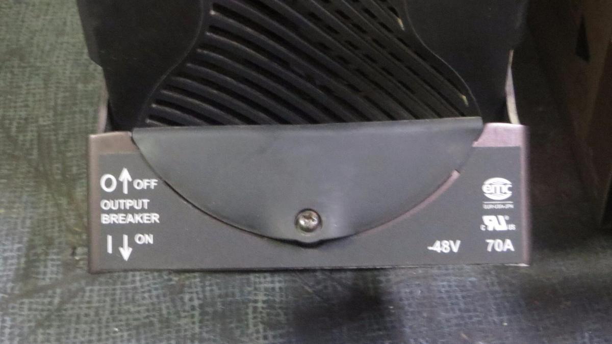 Used EMERSON / POWER CONVERSION RECTIFIER 48V 70 AMP 4000W 9155100321 G-48-70D