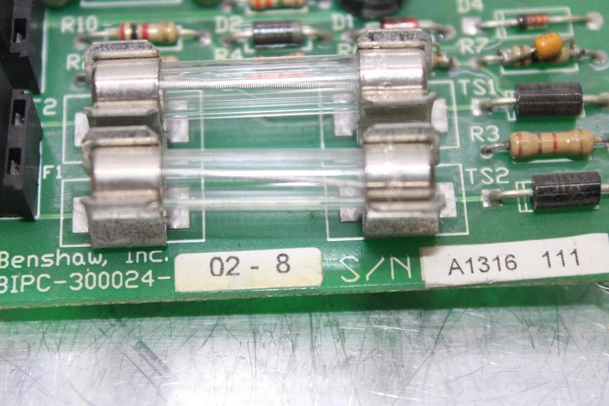 Used BENSHAW THERMISTOR INTERFACE CIRCUIT BOARD BIPC-300024-02-08 *WARRANTY*