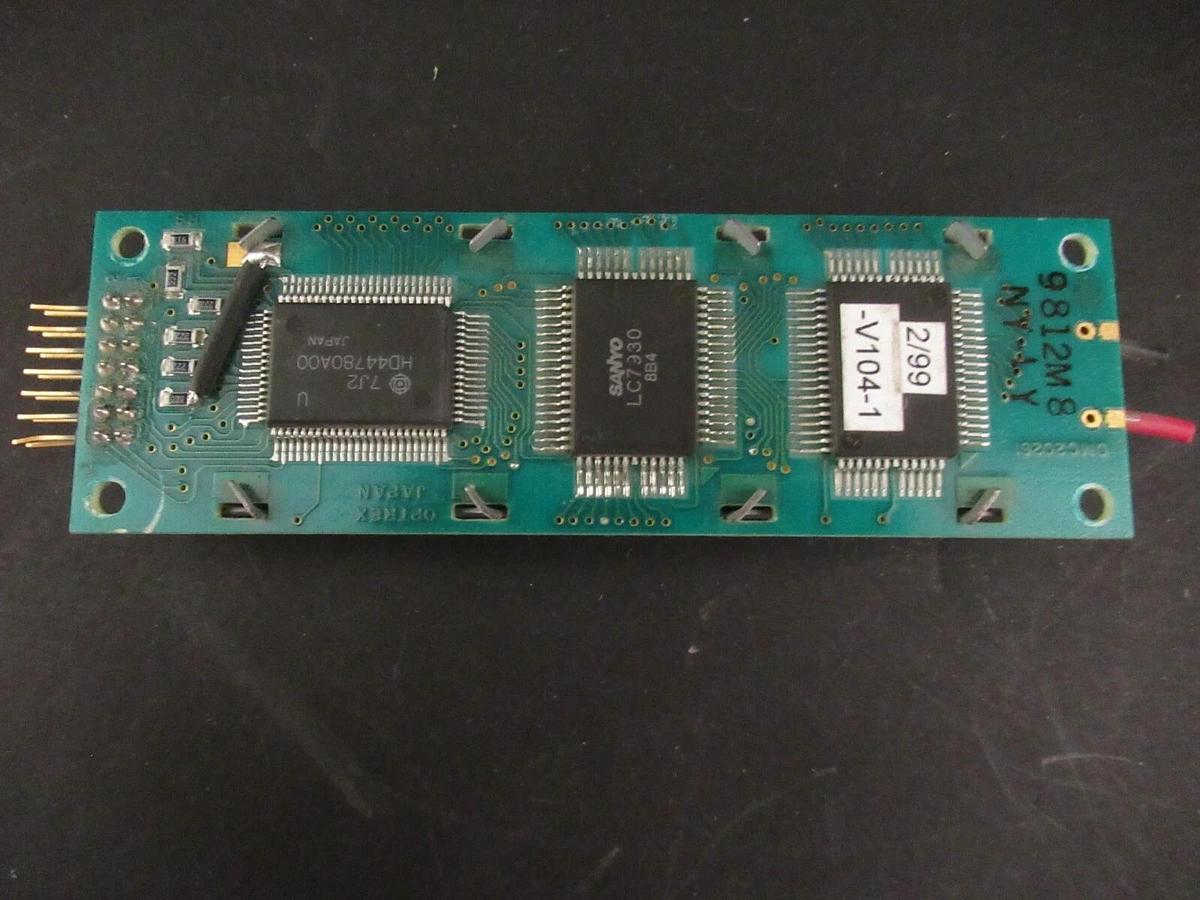 Used OPTREX DISPLAY SCREEN LCD CIRCUIT BOARD DMC20261 **30 DAY WARRANTY INCLUDED!**