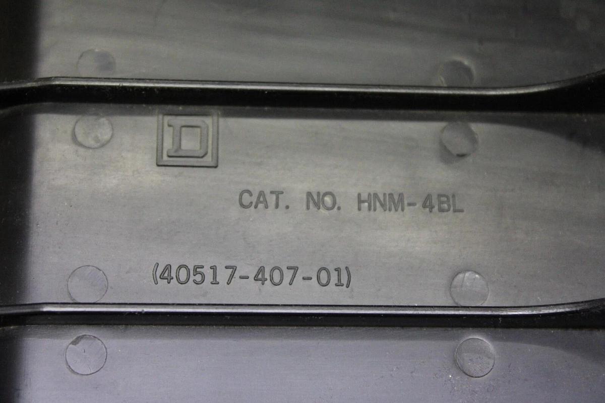 Used LOT OF 2 SQUARE D I-LINE BREAKER BLANKS HNM-4BL 3-POLE **WARRANTY INCLUDED**