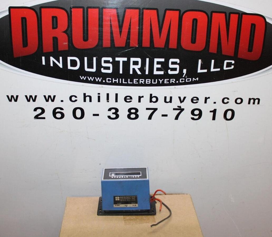 Used REDINGTON REDI-STEPPER COUNTER 3-1041 24 VAC **WARRANTY INCLUDED**