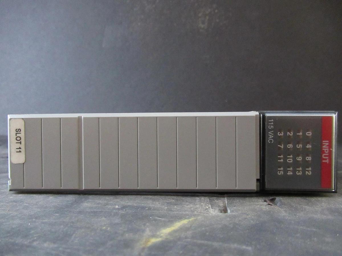 Used ALLEN BRADLEY SLC500 INPUT MODULE 1746-IA16 SER: D **WARRANTY INCLUDED**