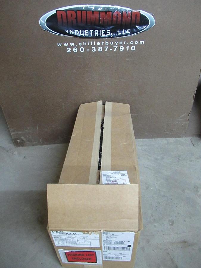 NEW SURPLUS SIEMENS COMBINATION STARTER 17EUE92BJ13 SIZE: 1 3/4 40 AMP 15 HP