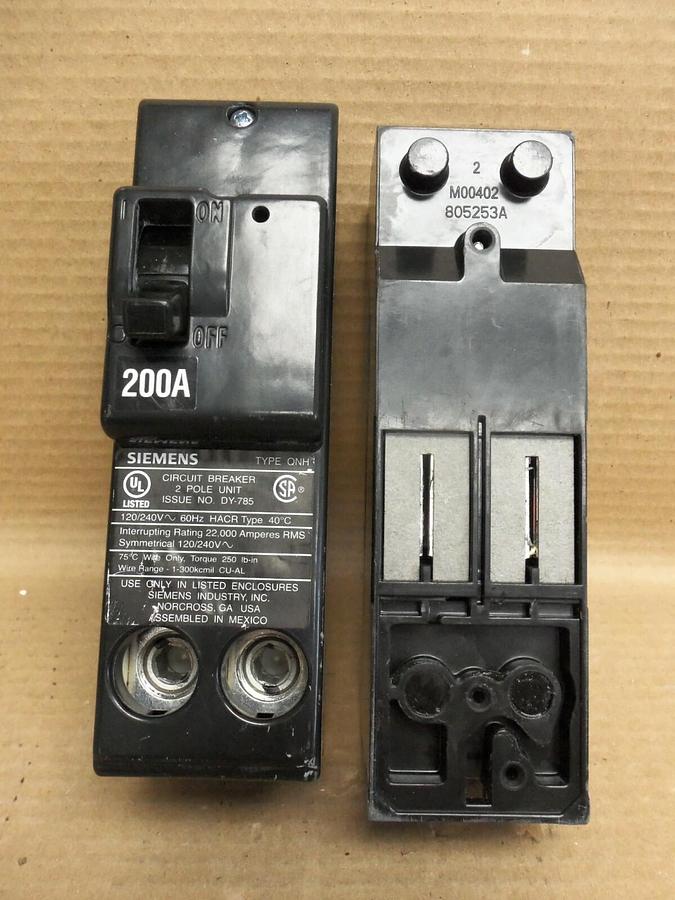 Used SIEMENS CIRCUIT BREAKER HDX3B100 100 AMP 3-POLE 600 VAC **WARRANTY**