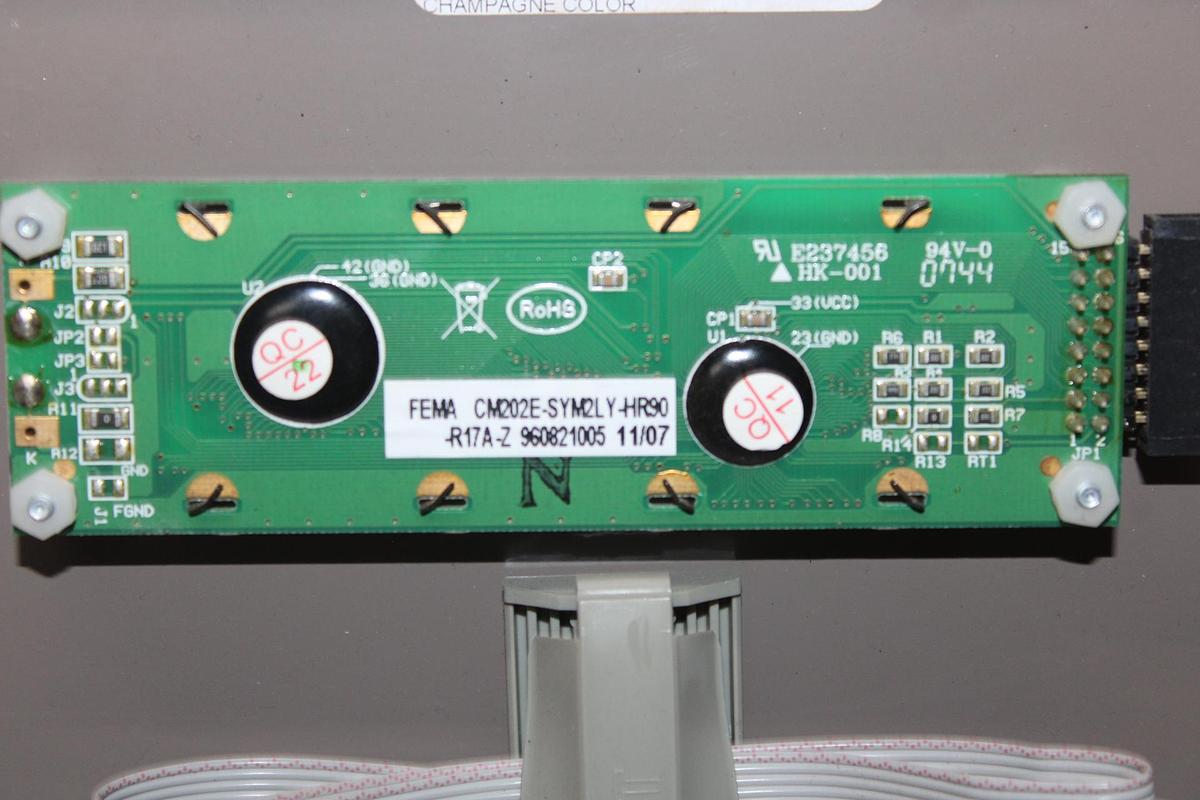 Used TRANE TRI1 SERIES VFD KEYPAD 195N2176