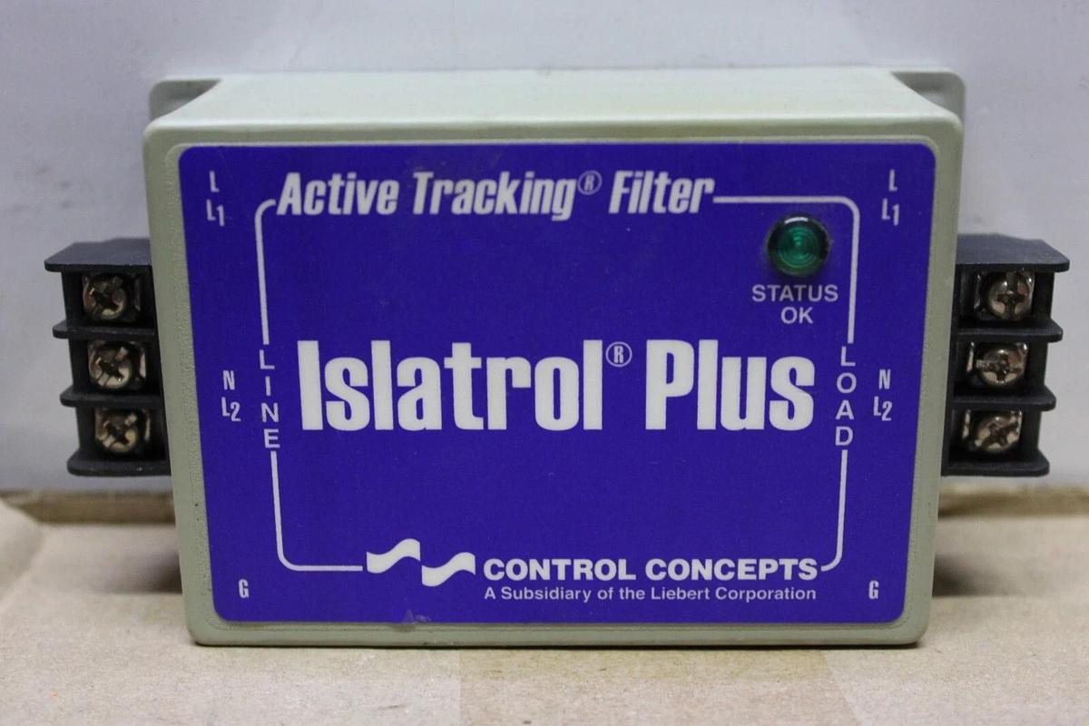 Used CONTROL CONCEPTS ACTIVE TRACKING ISATROL PLUS IC+105 120 VAC 5 AMP **WARRANTY**
