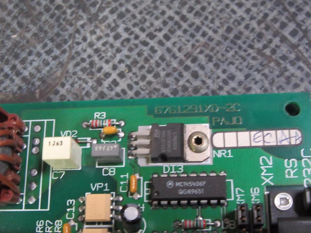 Used MERLIN GERIN CIRCUIT BOARD MODEL: PAJO 6761292 # PAJO6761292 **WARRANTY**