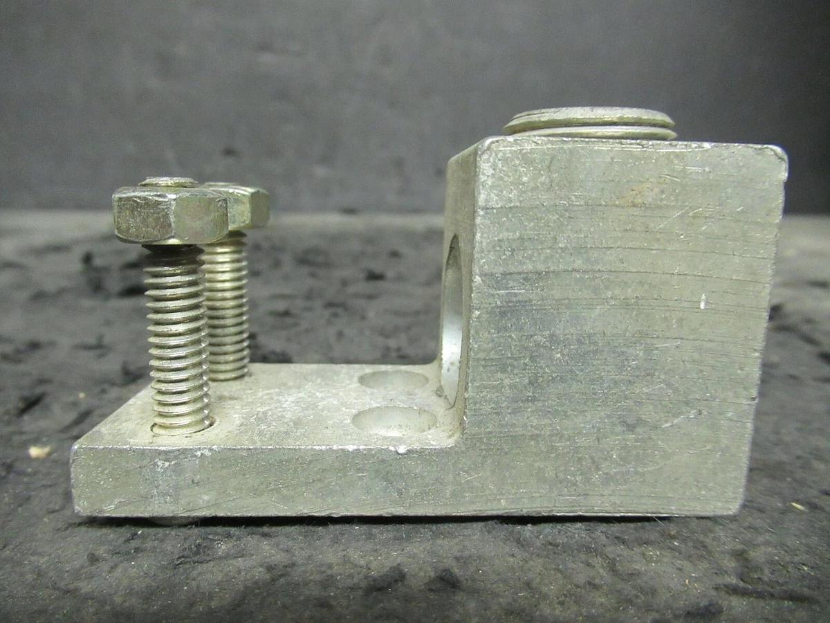 Used (3) MARATHON 97475 1 BARREL MECHANICAL WIRE CONNECTOR LUG TAP 500MCM - #4 POSTS
