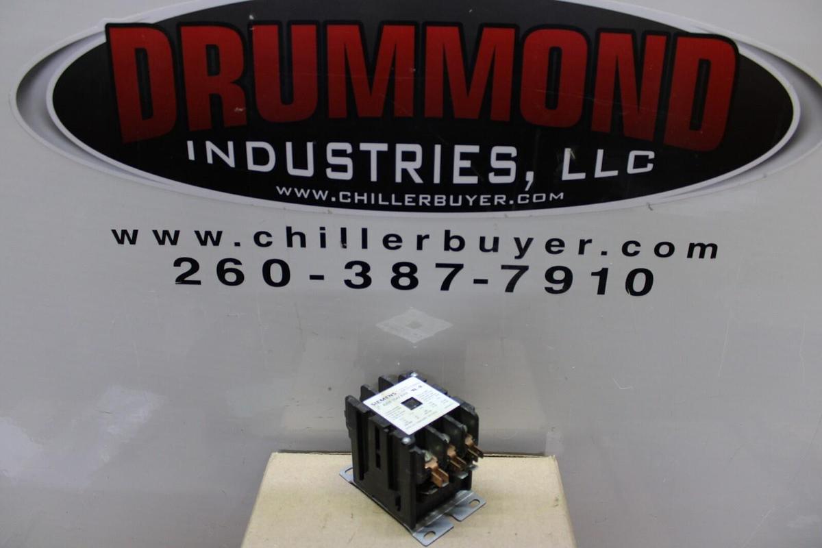 Used SIEMENS CONTACTOR 42BF35AFAHX 600 VAC 30 AMP 3-POLE 3-PHASE 15 HP **WARRANTY**