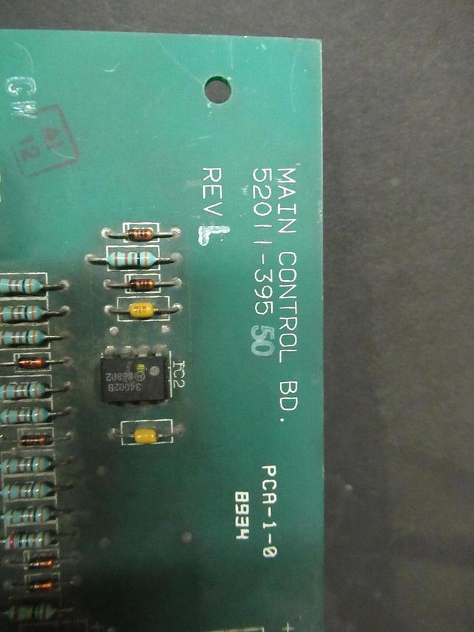 Used SQUARE D MAIN CONTROL BOARD 52011-395 REV L PCA-1-0 52011-394-01 REV E WARRANTY