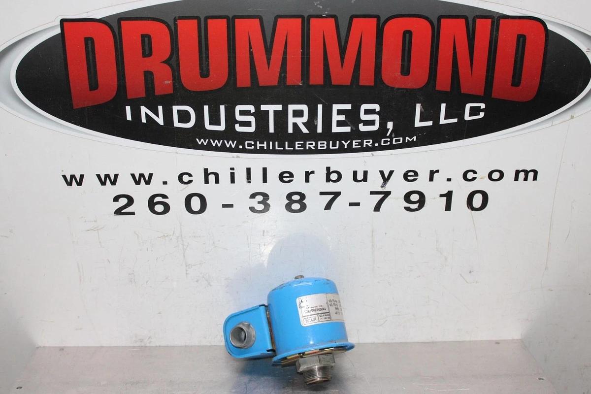 Used ITT SOLENOID GAS VALVE S261SA02N3KK4 120 VAC 0.26 AMP 17.5 WATT 50/60 HZ 25 PSI