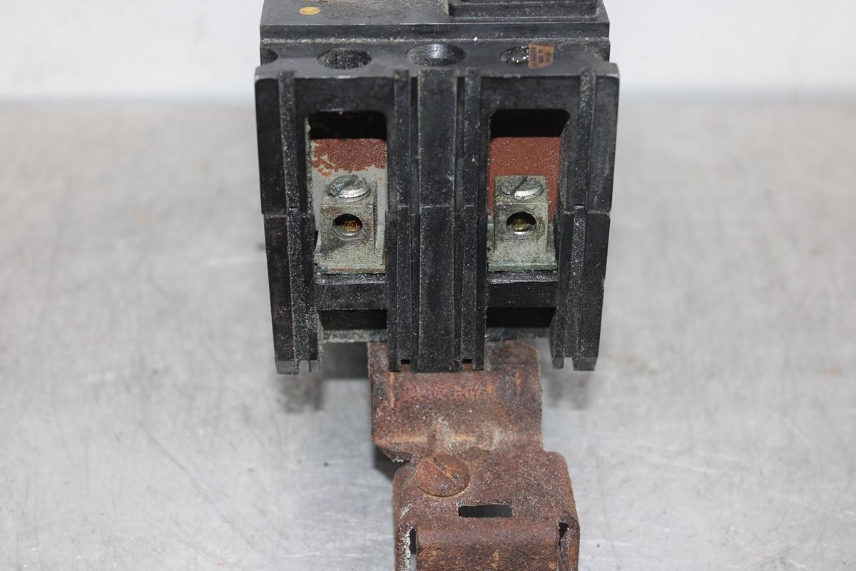 Used SQUARE D I-LINE CIRCUIT BREAKER FH26020BC SERIES 2 20 AMP 600 VAC 2-POLE