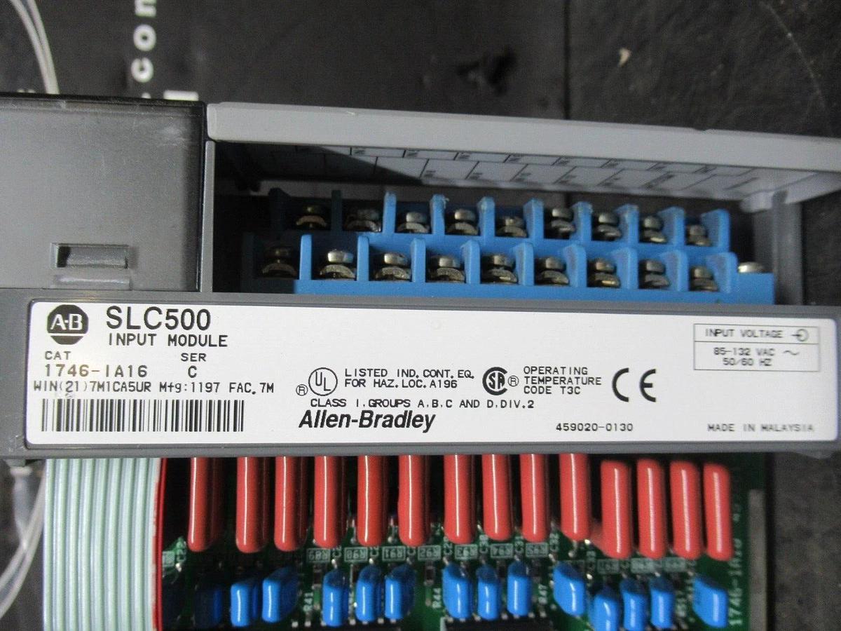 ALLEN BRADLEY SLC-500 INPUT MODULE 1746-IA16 SER. C *NEW SURPLUS*