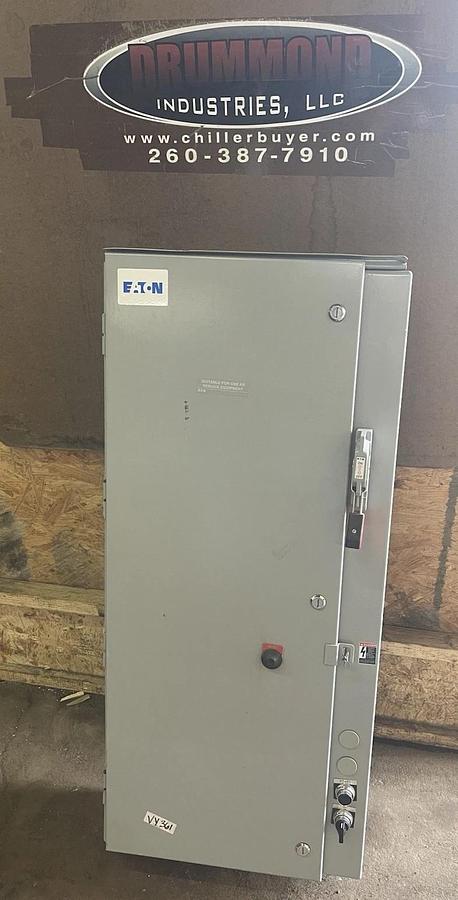 Used NEW SURPLUS EATON NEMA 3R COMBO STARTER ECN5442CAJ R63/F SIZE 4 STARTER