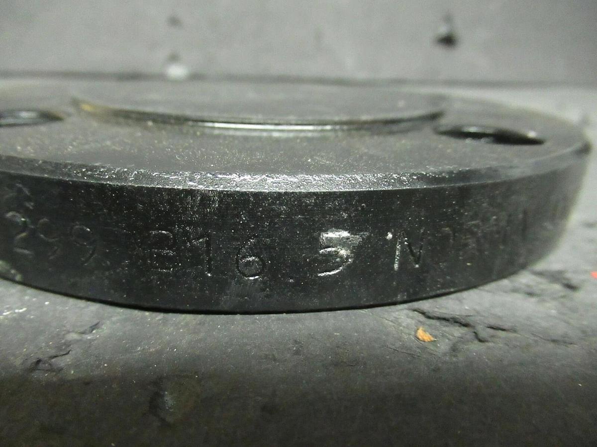 FLANGE 2 INCH BLANK 6 INCH OVERALL DIAMETER 4 BOLT 150 PSI